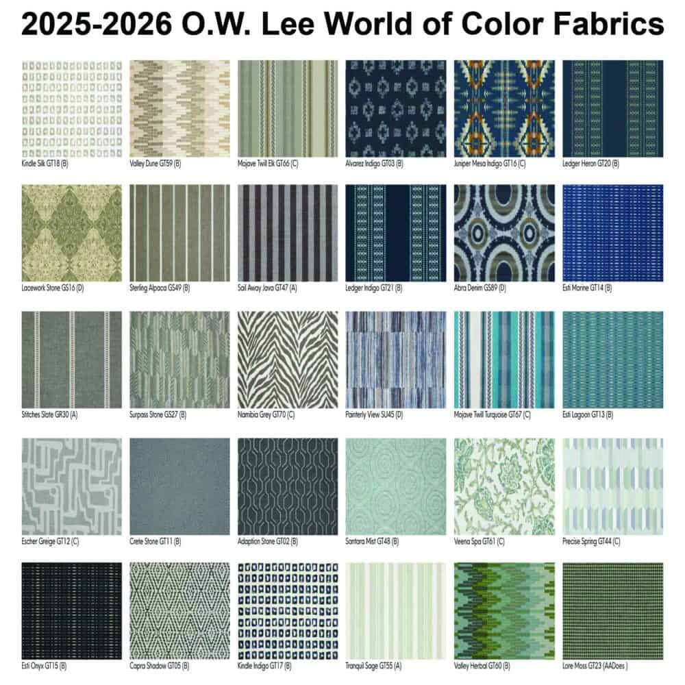 O.W. Lee 2025-2026 World of Color Fabrics 3