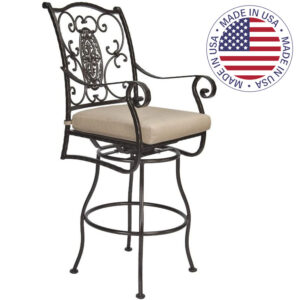 O.W. Lee San Cristobal Swivel Bar Stool 653-SBS Made in USA