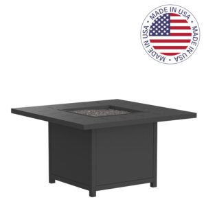 O.W. Lee Haven Aluminum 42 Square Fire Pit 5125-42SQC