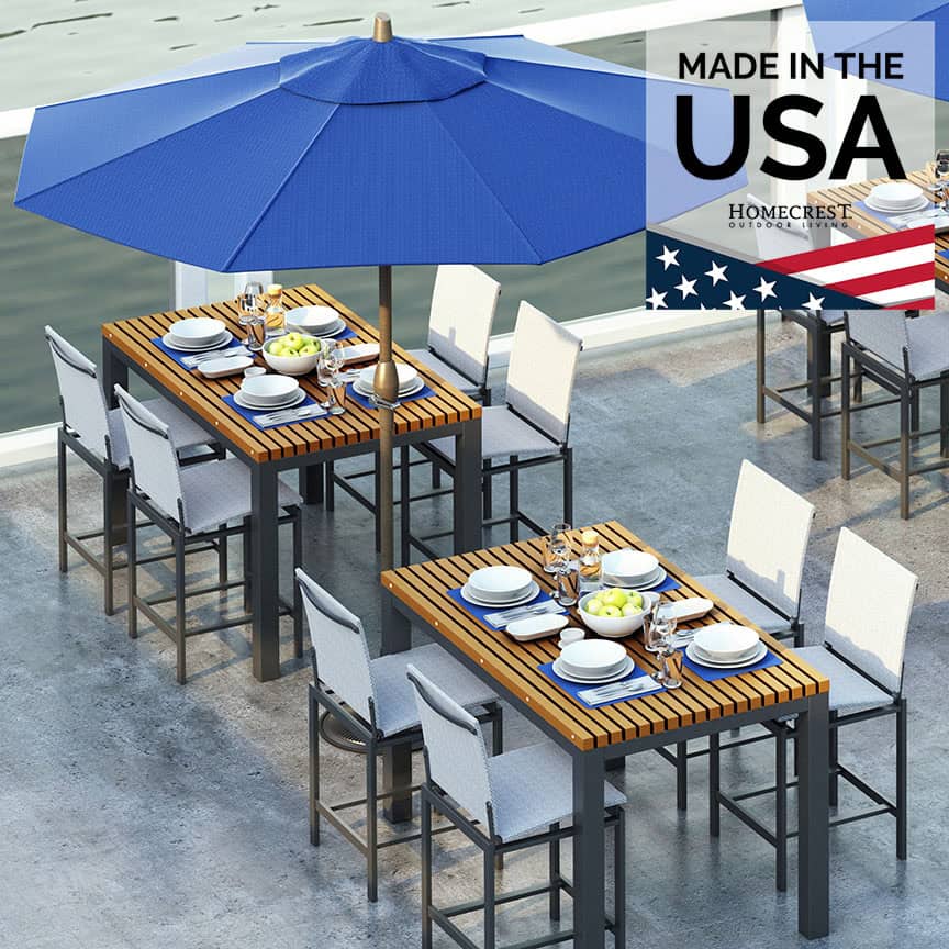 Homecrest Allure Sling Aluminum Lifestyle 4