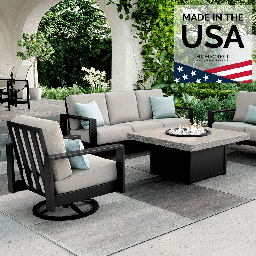 Homecrest Blair Cushion Aluminum Lifestyle 3