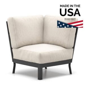Homecrest Blair Cushion Sectional Corner Aluminum 8410A