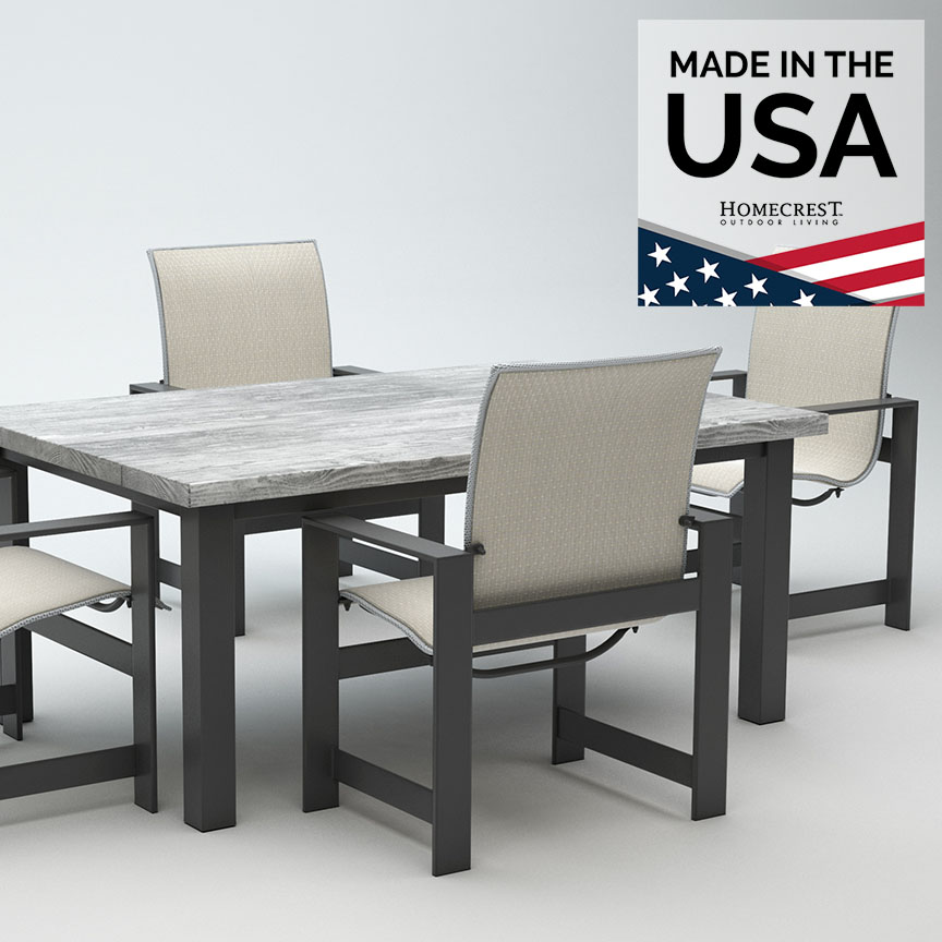 Homecrest Blair Sling Aluminum Lifestyle 1