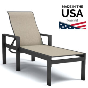 Homecrest Blair Sling Chaise Lounge Aluminum 10302