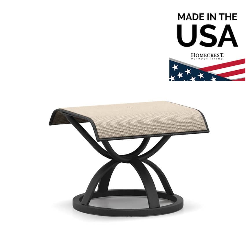 Homecrest Holly Hill Sling Ottoman 99120