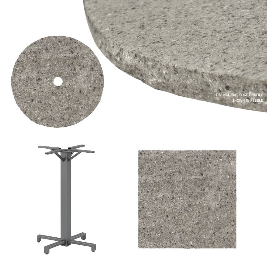 Homecrest Shadow Rock Bar Table Main