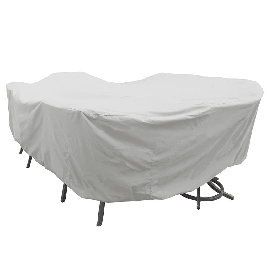 PFC596 Treasure Garden Large Oval Rectangle Table & Chairs Cover