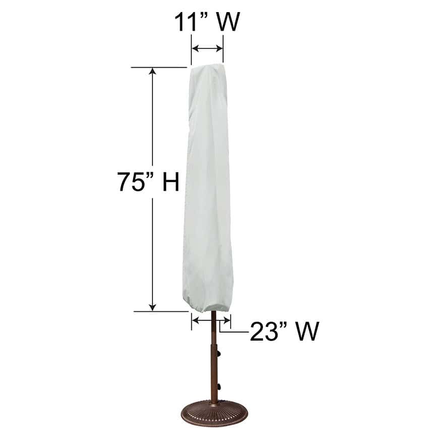 PFC902 Treasure Garden Large Umbrella Cover Dimensions