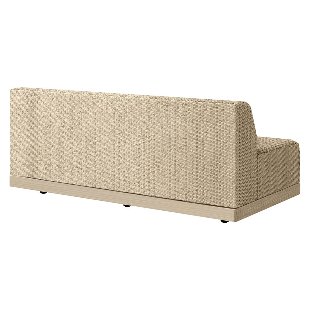 Ebel Grande Padded 70 Sofa Section Barley-Flax - Back