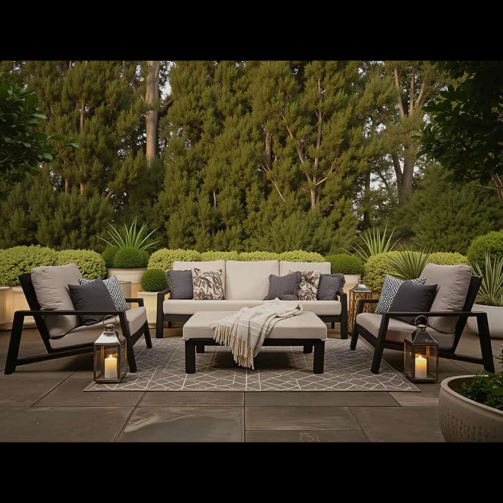 Photo inspiration: Patio Sofa For Penthouse Reference: Venetia 4 Piece Sofa Set
