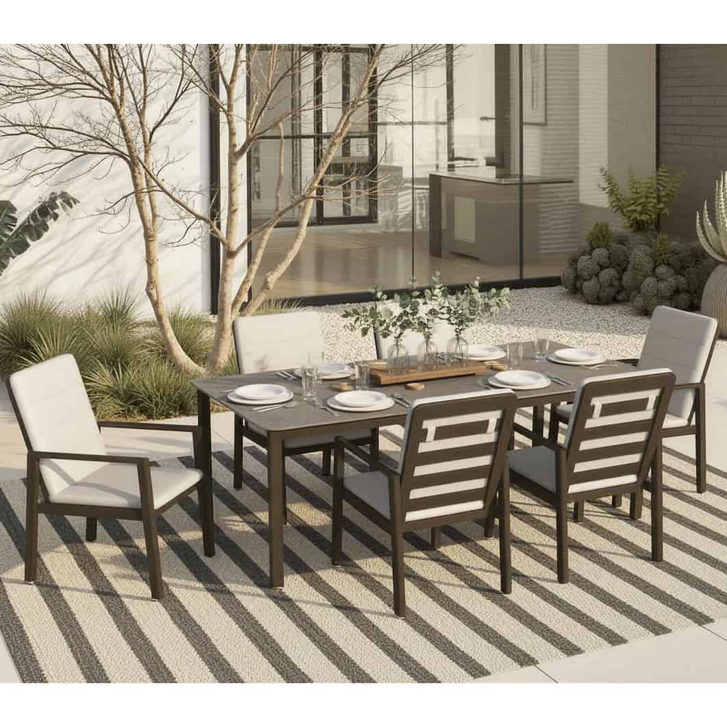 Mode Venetia 7PC Dining Set Sunbrella 2