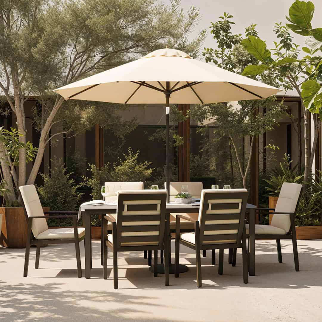 Venetia Sintered Stone Dining Table - Image 3