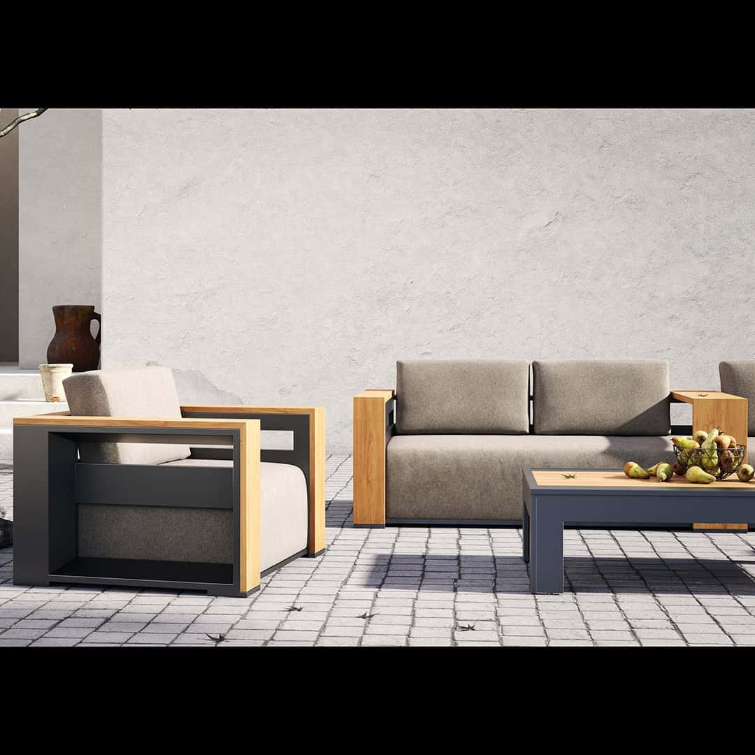 Mode Tahoe 4 Piece Sofa Set Lifestyle 3
