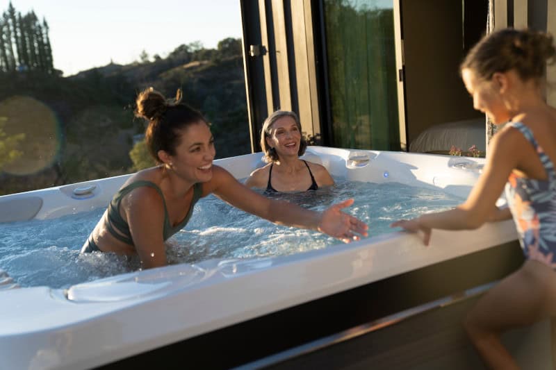 right size hot tub