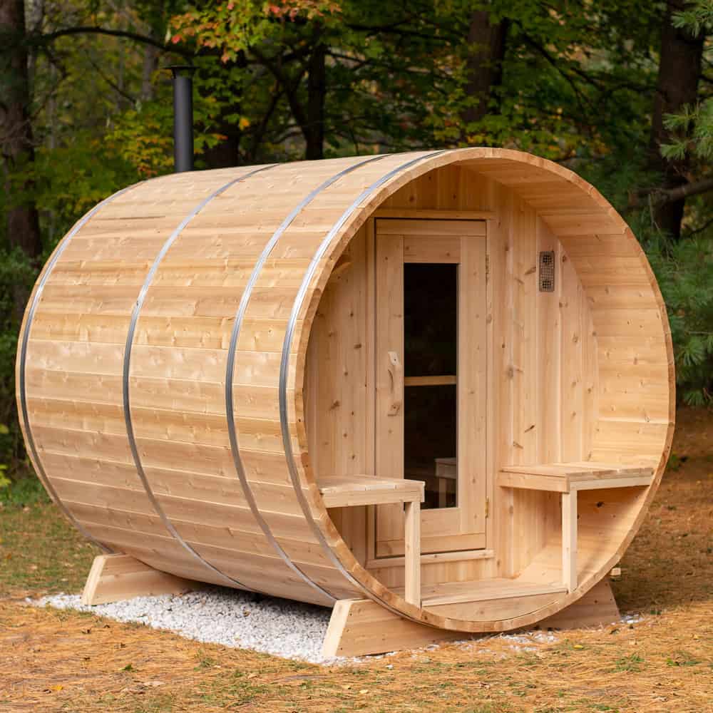 Introducing the Serenity Barrel Sauna